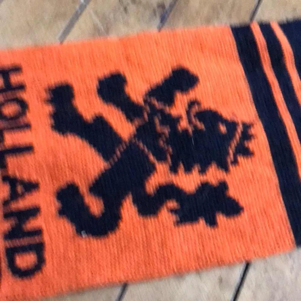 Holland‎ Black and Orange Scarf